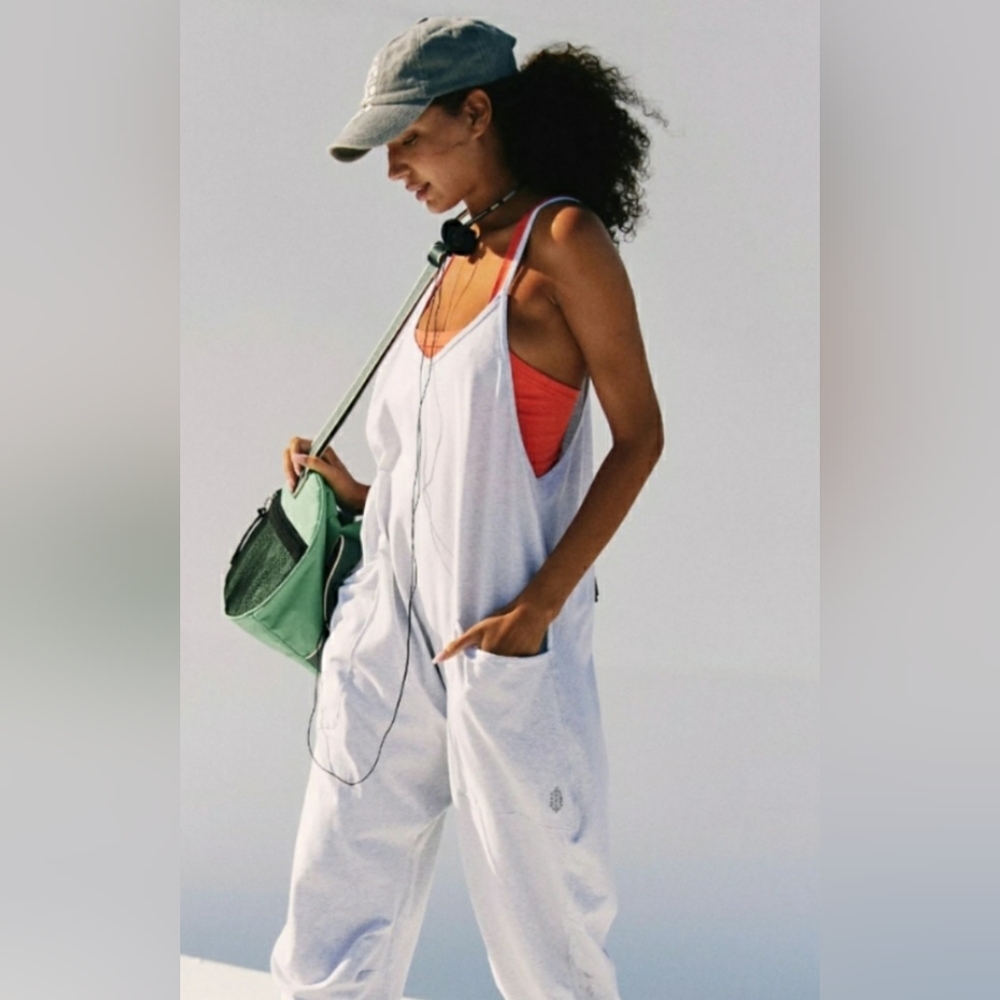White Free Prople Jumpsuit